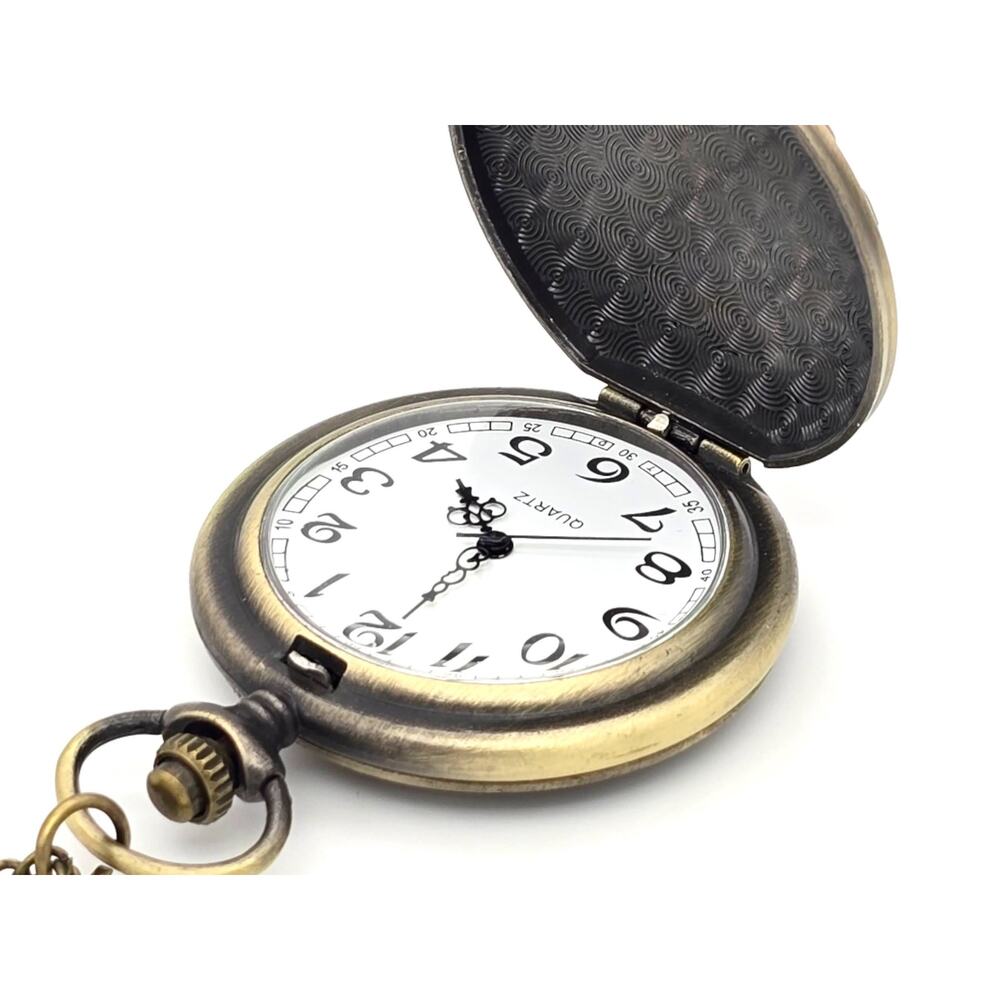 Proud Farmer Pocket Watch - Vintage Tractor Design Rustic Gift for Farming Fans - Picture 3 of 9